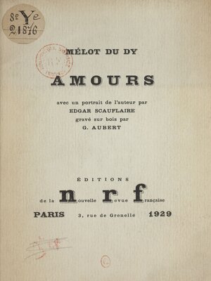 cover image of Amours